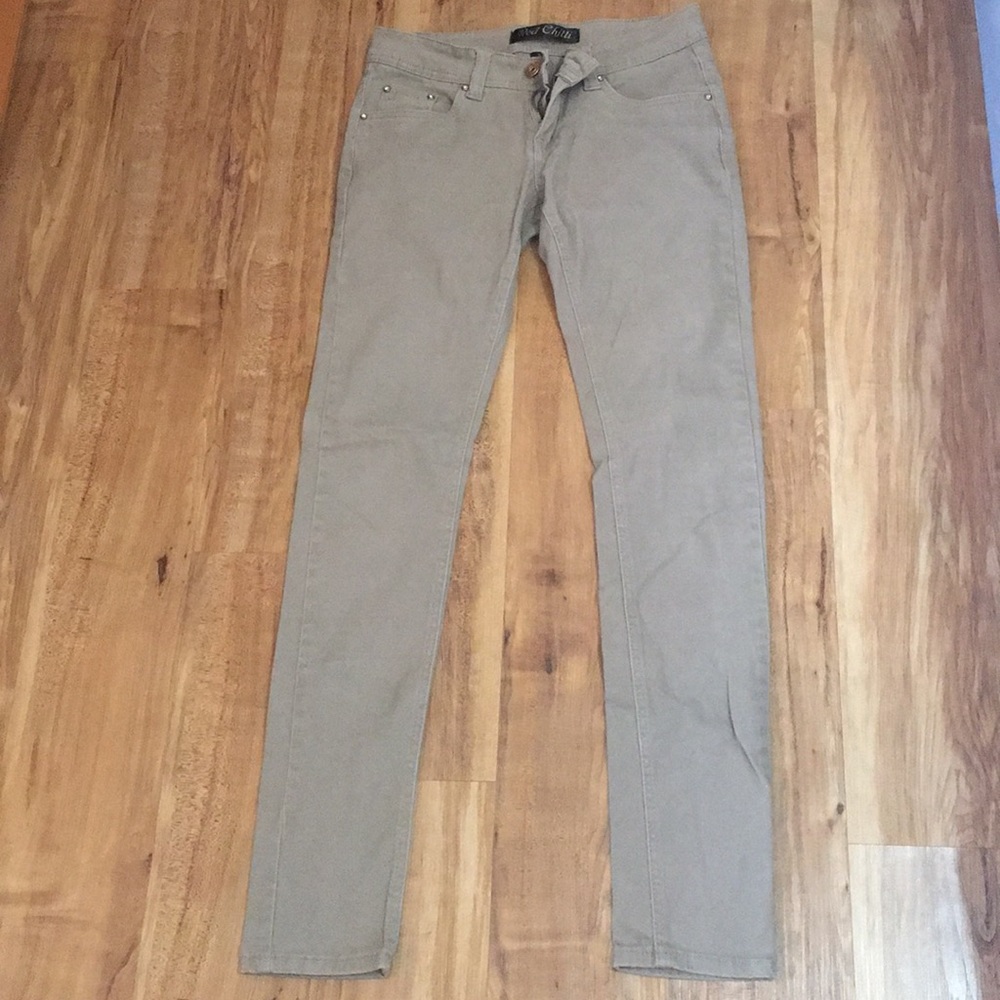 Light Brown Skinny Jeans